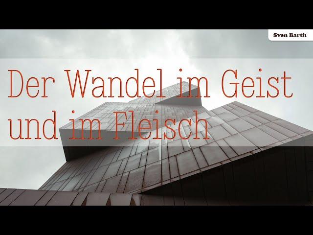 Der Wandel im Geist und im Fleisch - Sven Barth