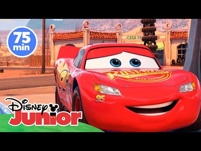 PIXAR CARS: en la carretera. Las mejores aventuras de Rayo y Mate ️ | @DisneyJuniorES