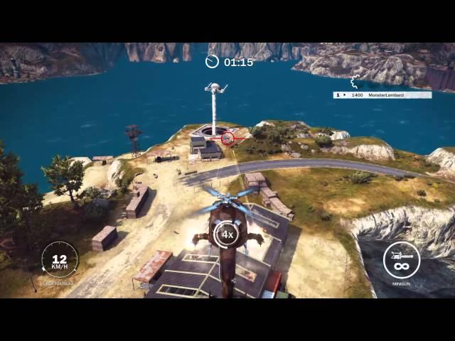 How To Get 5 Gears Grenade Launcher Frenzy 2! (Just Cause 3)