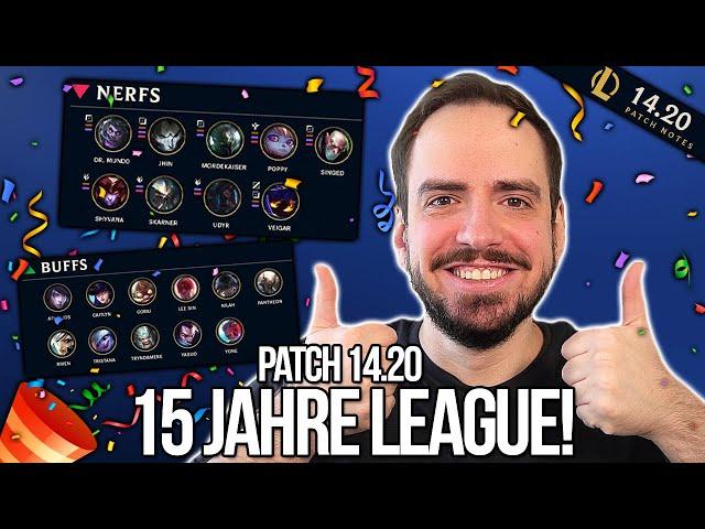 League wird 15 - und ihr bekommt Geschenke! | Patch Notes 14.20 Rundown