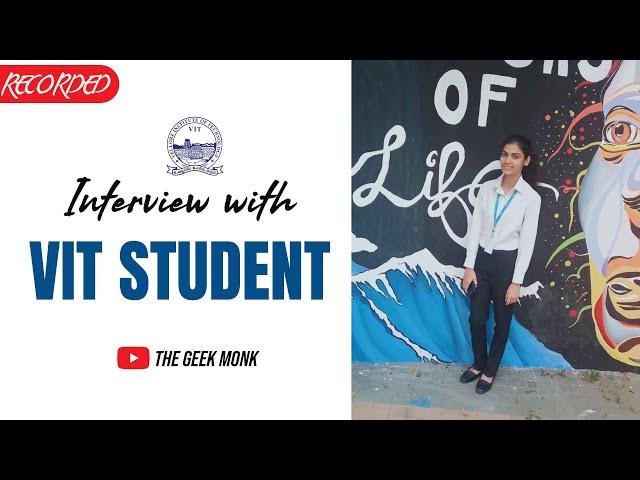 VIT MCA Student Interview | Fees, Placements, Hostel, Campus | Complete Information