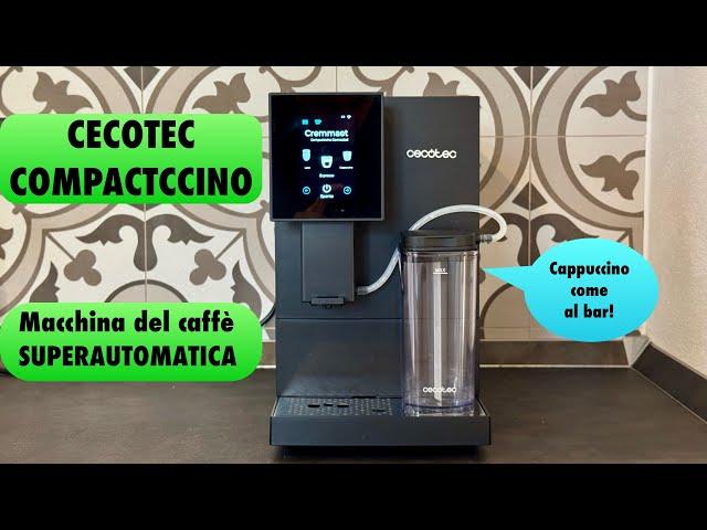 Recensione Compactccino by Cecotec, la macchina per il caffè mega automatica!