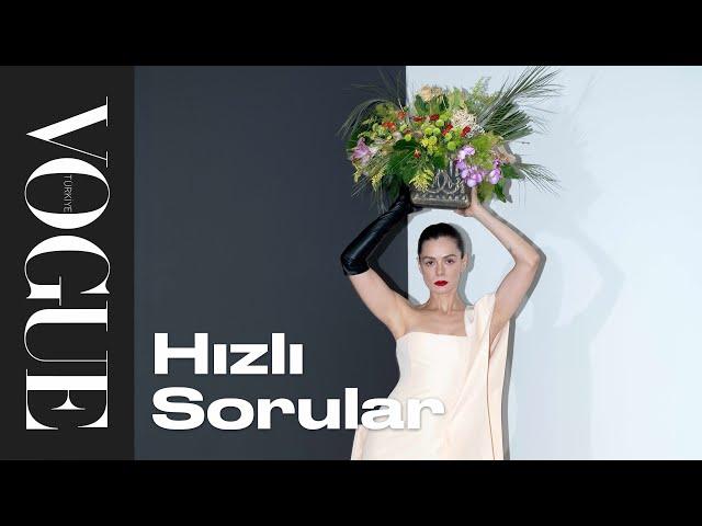 Özge Özpirinçci ile Hızlı Sorular | Vogue Türkiye