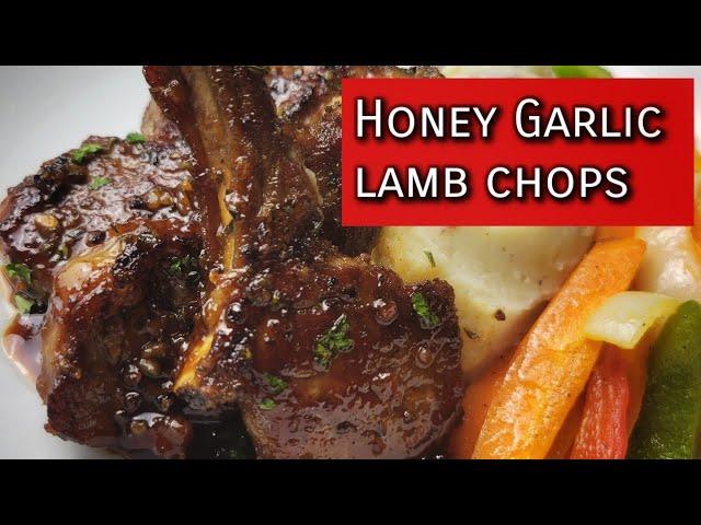 Honey Garlic Lamb Chops | Lamb Chops recipes