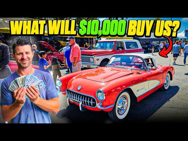 What can you buy with $10,000 at the Barrett Jackson Classic Car Auction?