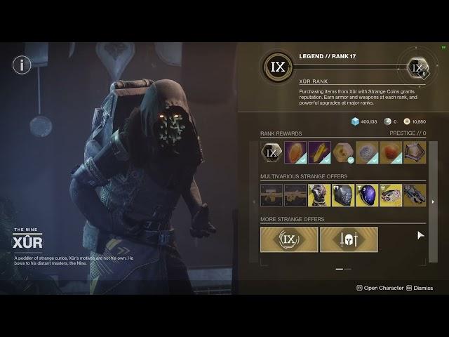 Xur's Inventory this week 20 Dec - 24 Dec 2024 | Destiny 2