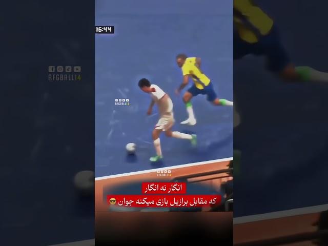 خداداد ابراهیمی بازیکن تیم ملی فوتسال افغانستان