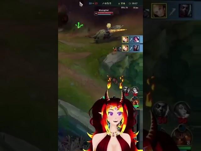 Double kill by a lil demon!!!