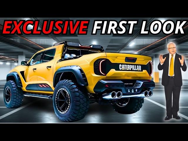 NEW Caterpillar Pickup Truck Unveiled! CHEAP + POWERFULL