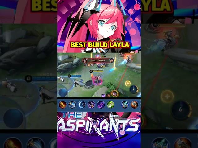 BUILD LAYLA TERSAKIT 2022 MLBB #Shorts