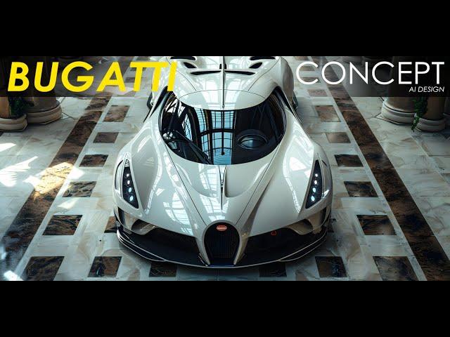 Bugatti Concept Car, AI Design