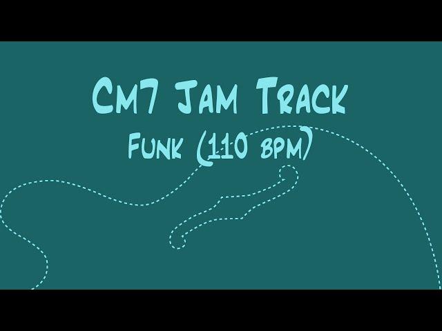 Single Chord Jam Track: Cm7 (Funk; 110 bpm)