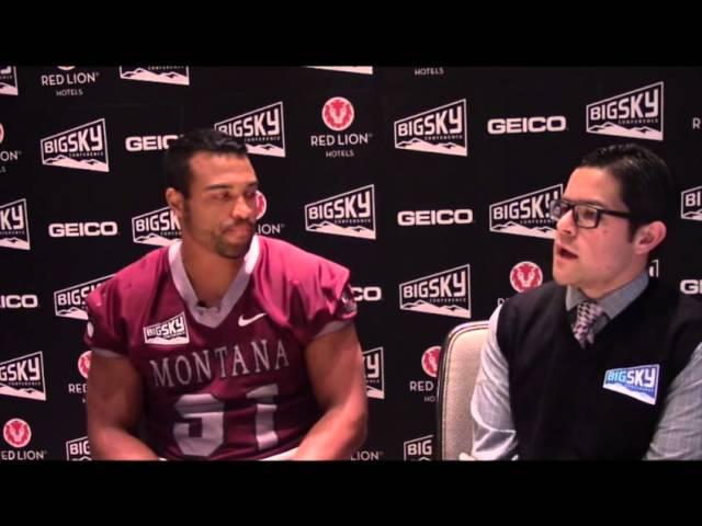 Tyrone Holmes - University of Montana | Big Sky Football Media Days