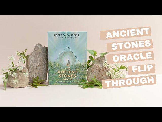 The Ancient Stones Oracle Flip Through