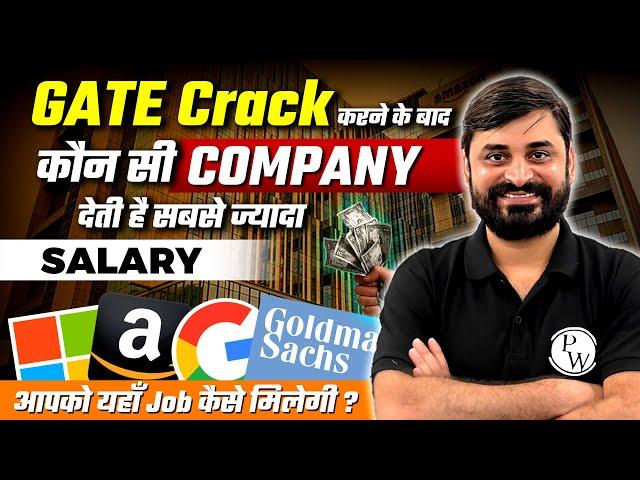 Top High-Paying Companies After Cracking GATE Exam | Job Opportunities & Salary | GATE Wallah