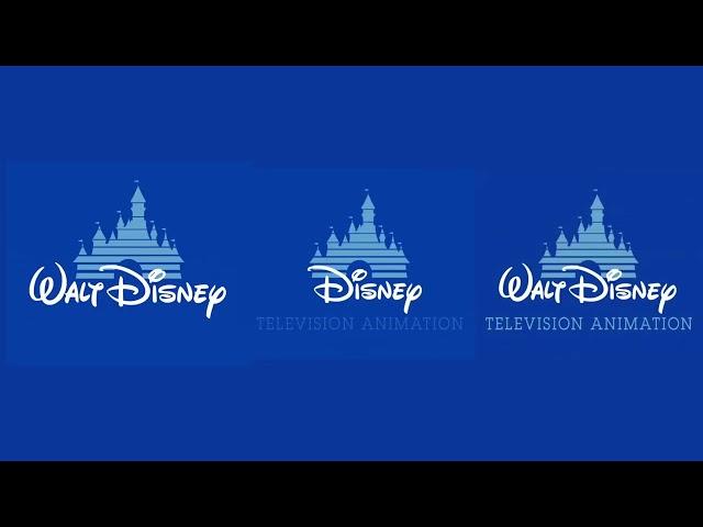 Logo Race - Walt Disney Pictures, Disney Television Animation, Walt Disney Television Animation