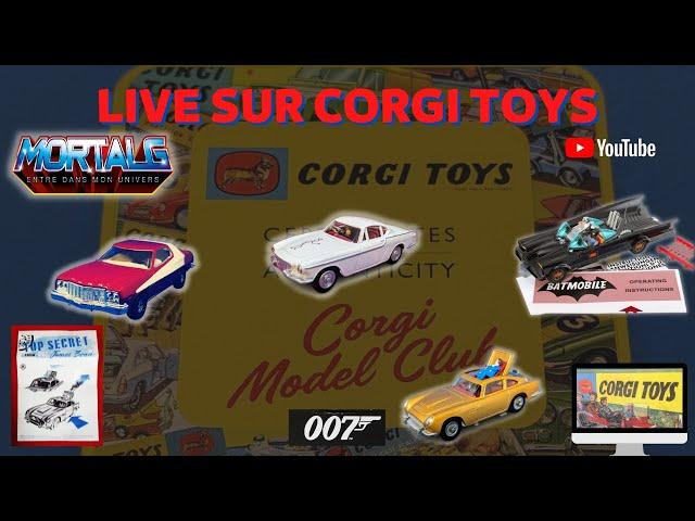 LIVE sur CORGI TOYS !!! Les petites voitures et véhicules de légende anglais !!!