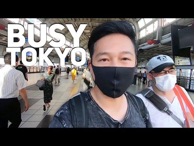 Exploring the Busy Shinagawa Area In Tokyo Japan