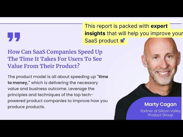 Product Hunt video intro - SaaS Benchmarks Report 2024