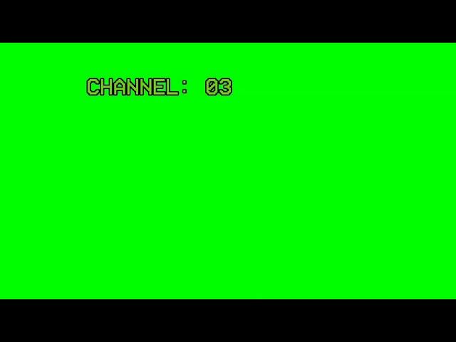 Efecto Cambio de Canales de TV  con Chroma Key Pantalla Verde y Azul (yo mismo lo hice).