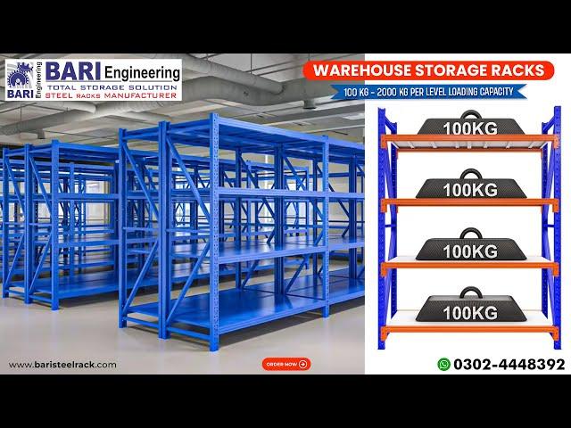 Warehouse Racks in Gujranwala | #warehouserack #industrialracks #storagerack #heavydutyrack #racks