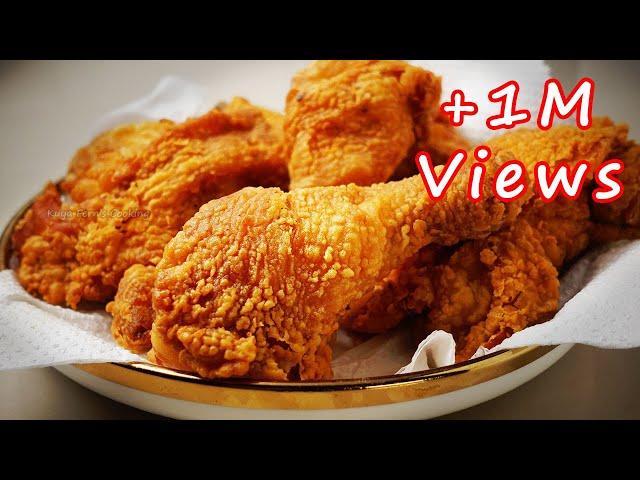 THE SECRETS TO MAKE THE BEST CRISPY AND JUICY FRIED CHICKEN!!! SO DELICIOUS, BETTER THAN TAKE OUT!!!