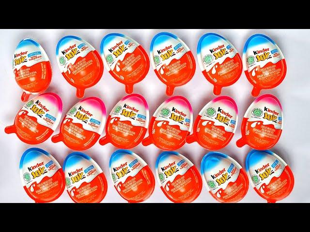 ASMR Opening Kinder Joy – Oddly Satisfying Video Surprise Eggs Kinder Joy Chocolate