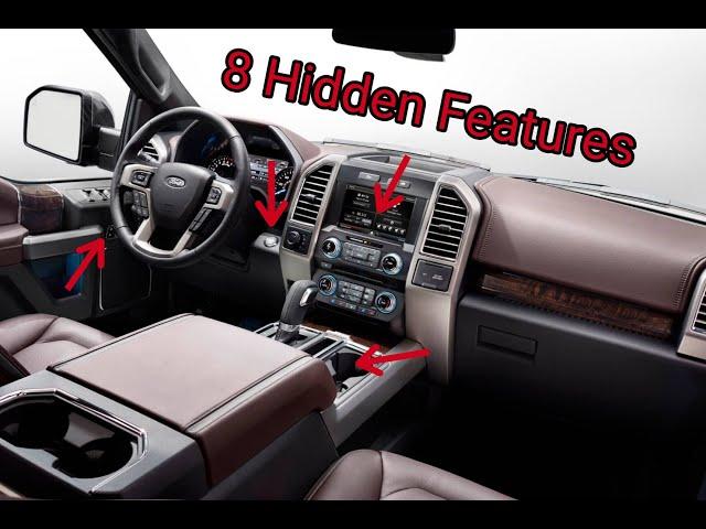 Top 8 HIDDEN features  about Your Ford Vehicle You Might Not Know