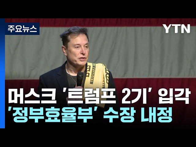 트럼프, '정부효율부' 수장에 머스크 발탁...막강 영향력 어디까지? / YTN