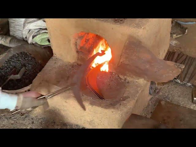 A Sickle Mass Production Of With Power Hammer | درانتی کیسے بنائیں | Sickle Making Process