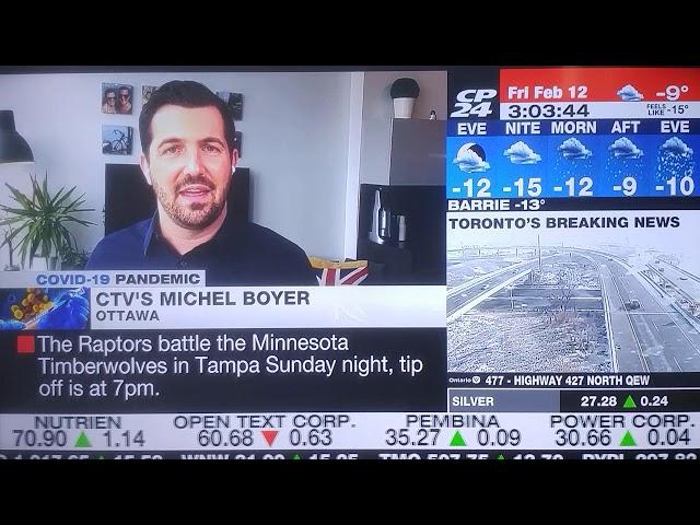 Watersweet CP24 News - To be lifted Stay at Home