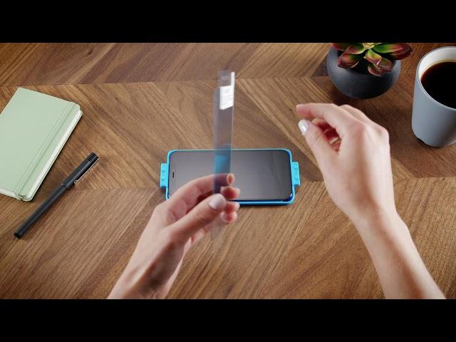 ZAGG InvisibleShield EZ Apply® Installation for Glass Screen Protection
