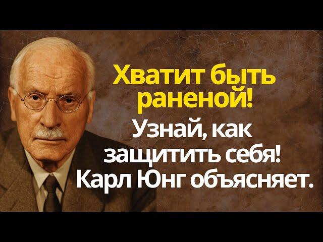 Хватит быть раненой! Узнай, как защитить себя! Карл Юнг объясняе
