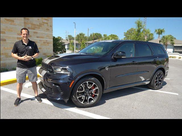 What's it like to drive a 2024 Dodge Durango SRT Hellcat at SPEED?