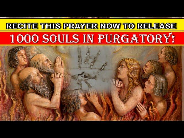 POWERFUL PRAYER OF ST. GERTRUDE TO RELEASE 1000 SOULS IN PURGATORY