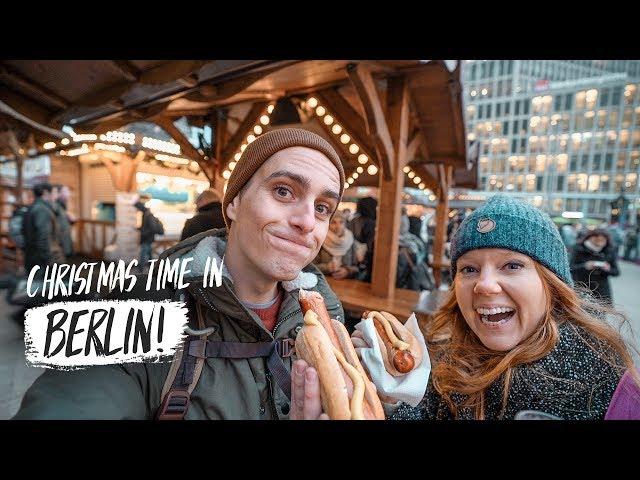 Our First GERMAN CHRISTMAS MARKET! + Berlin Apartment Tour!