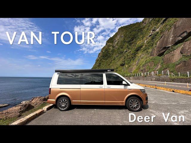 Deer Van | VW 福斯T6.1改造出擁有6種模式的露營車！