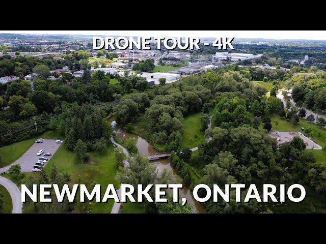  Aerial Views of Newmarket, Ontario | 4K Drone Adventure! 