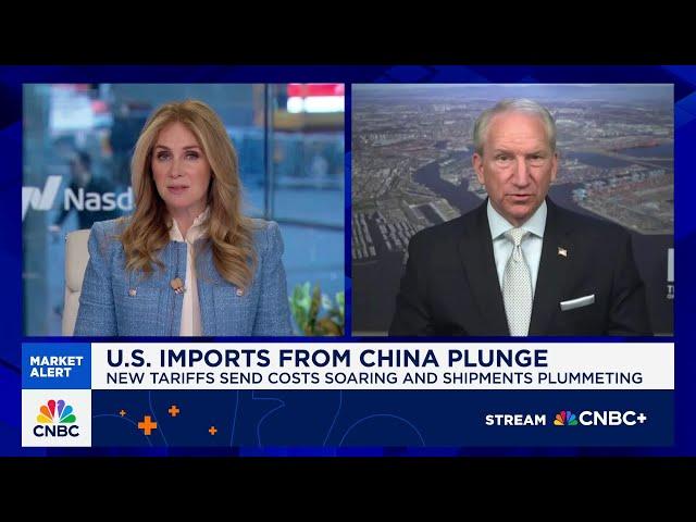 Port of LA's Gene Seroka on tariff impact: Retailers have about 5-7 weeks of full inventories left