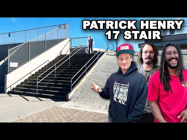 Skating the Patrick Henry 17!? Ft. Ryan Smith, Shuriken Shannon, & James Hardy - Spot History Ep. 14