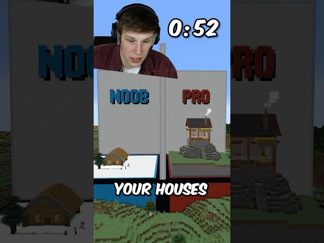 Noob vs Pro Build Battle! (House)