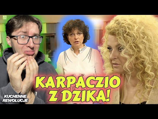 KARPACZIO Z DZIKA VS PANI MADZIA*kuchenne rewolucje*