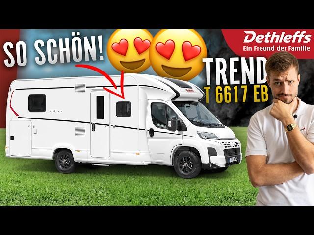 Kompakte Mittelklasse mit fairem Preis...?!  | Dethleffs Trend T 6617 EB | Caravan Salon 2024