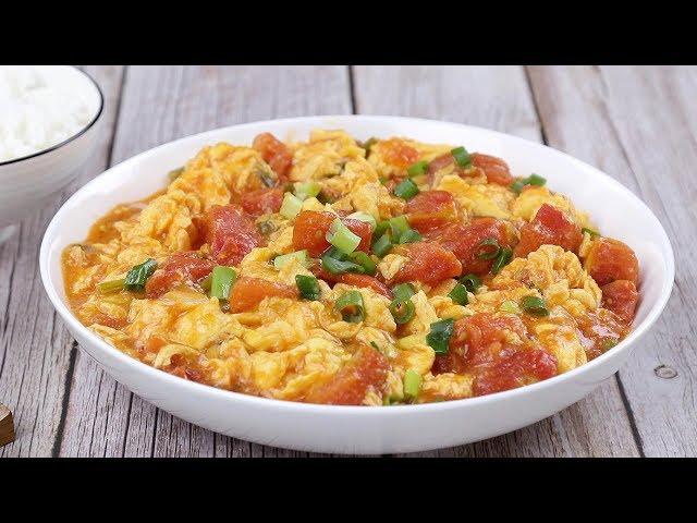 Tomato and Egg Stir Fry - 3 Ways