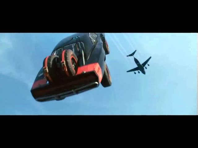 FURIOUS 7 Plane Drop Scene