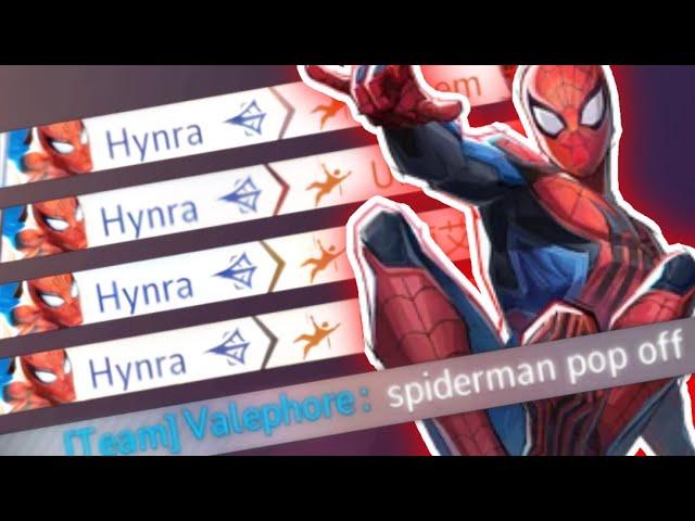 The only time Spider-Man is good... (the entry frag hero)