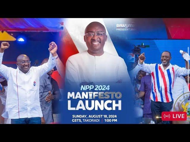 Bawumia Launches his manifesto as he Throws shots at Mahama