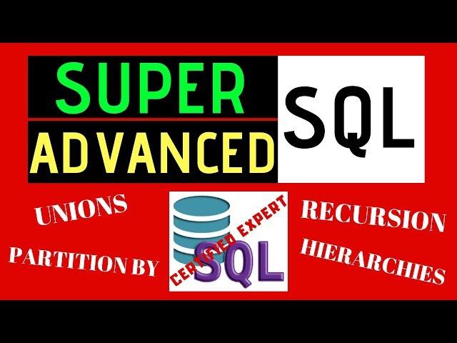 Expert Level SQL Tutorial