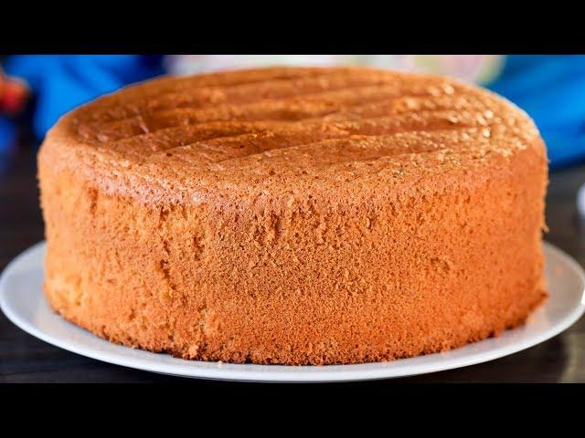 Recept na nadýchaný piškotový dort – perfektní dort!| Chutný TV