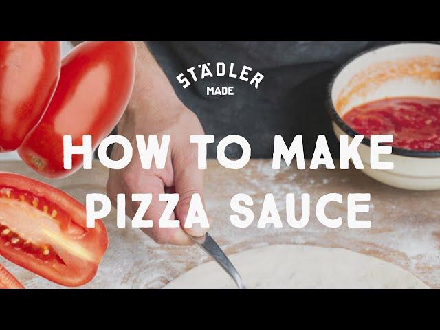 How to make pizza sauce